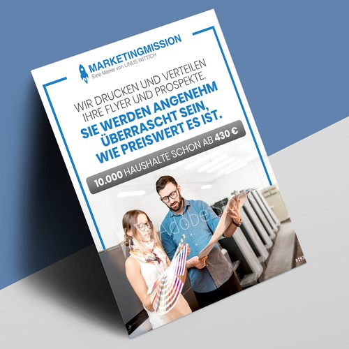 Postcard, flyer or print contest entry by FuturisticBug