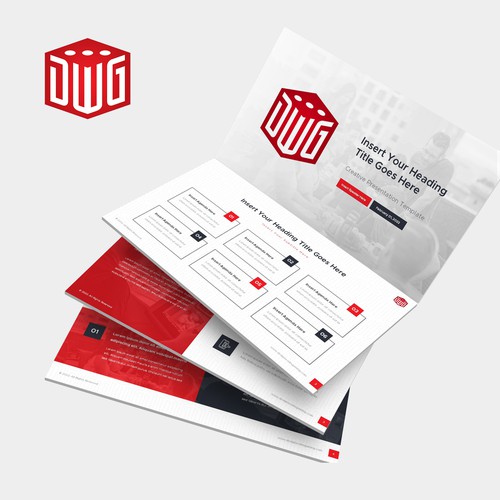 Designs | DWG PowerPoint Template for Gaming Company | PowerPoint ...