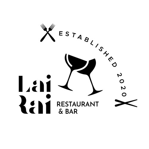 Design an approachable logo for a Vietnamese American fusion restaurant and bar - Lai Rai Design by Hassan Murtaza Jatoi