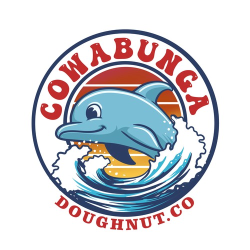Designs | Cowabunga Doughnts co. Logo | Logo design contest