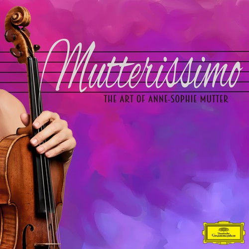 Illustrate the cover for Anne Sophie Mutter’s new album デザイン by Alex Hasmasan