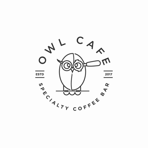 a new coffee shop logo design "owl cafe" Diseño de Nexa™