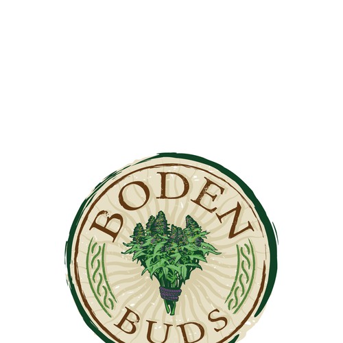 Create old world logo for viking-inspired, medical marijuana farm - "Boden Buds" Design by Mihai Basoiu