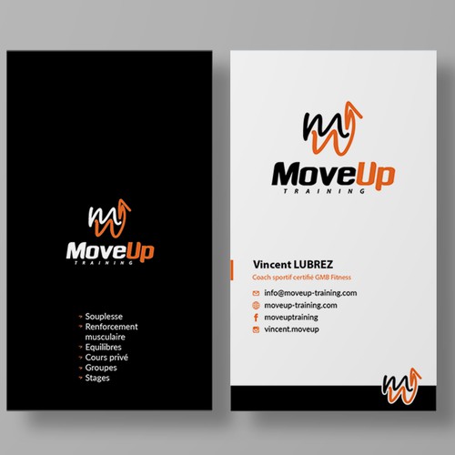 Business card contest entry by Creoeuvre