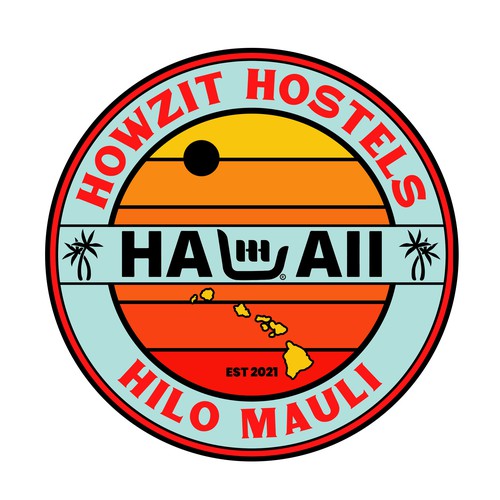 Maui - Hawaii Hostel looking for retail merch design! Design by Canvascoret