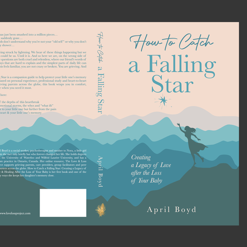 Design a book cover for "How to Catch a Falling Star" Design by -Saga-
