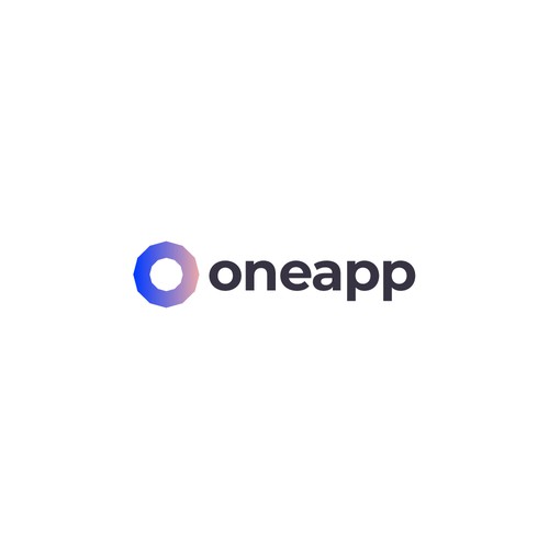 oneapp logo Design by Teo Foulidis