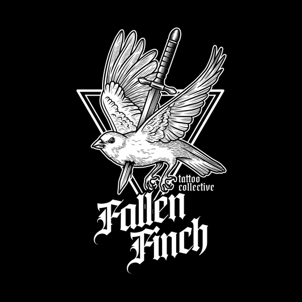 Diseño de premankampung titulado "Fallen Finch"