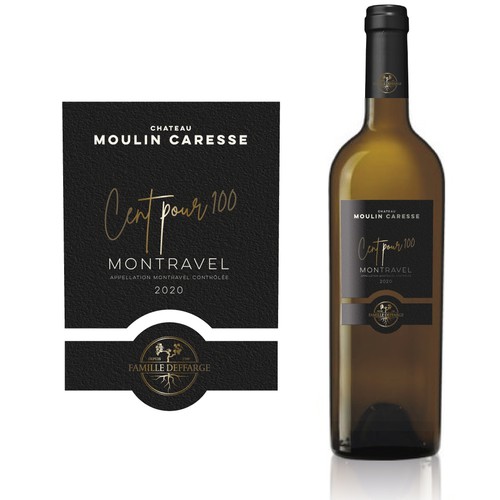 Etiquetas de producto propuesta en el concurso por michelange