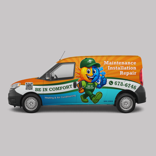 Car, truck or van wrap contest entry by H.D.