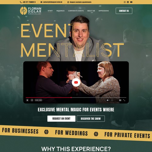 Web page design contest entry by FixInc