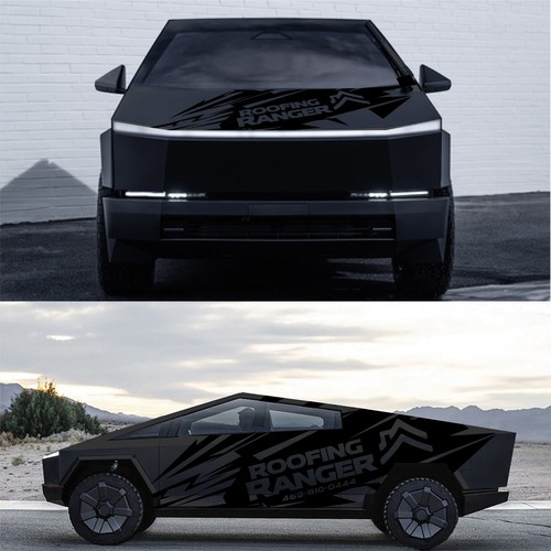 Roofing Ranger Cybertruck design Design by icon89GraPhicDeSign