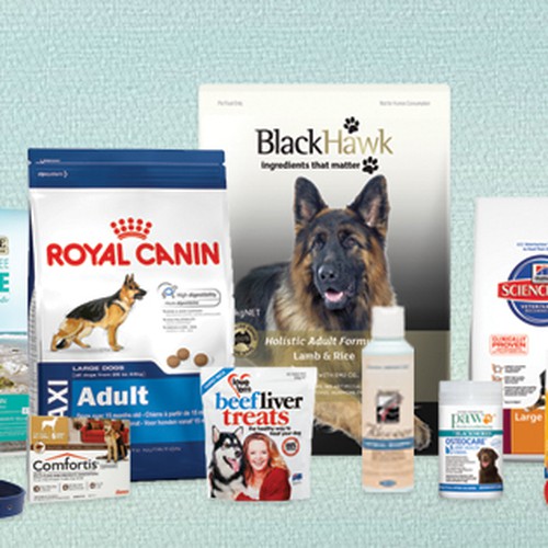 EASY facebook cover photo for an ONLINE PET STORE. Design by gogocreative