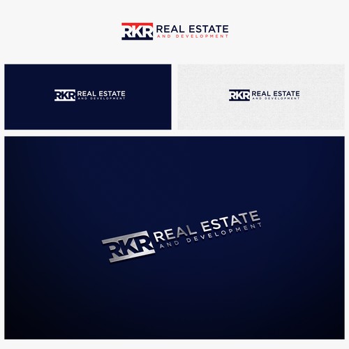 Strong commercial real estate logo to stand apart from parent company Design by medinaflower