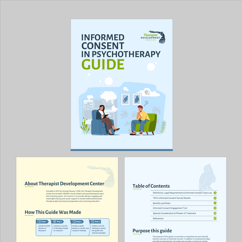 Informed Consent in Psychotherapy Guide Design by MNoriega