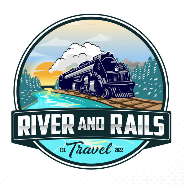 Diseño de BaroqArt⚡ titulado "River and Rails"
