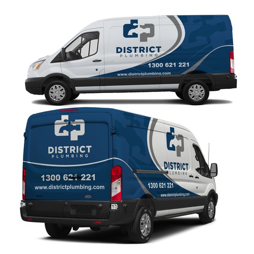 District Plumbing Vehicle Wraps and Designs! Looking for the Modern ...