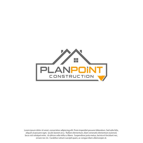 PlanPoint Construction Logo Needs A Remodel Design by subahman