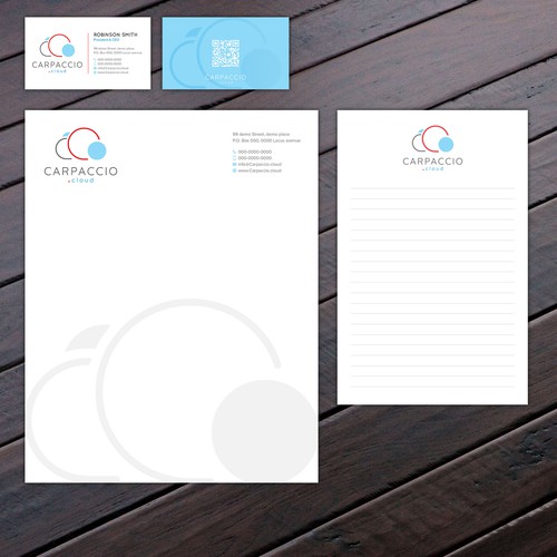 Give more muscle to research with graphic ID for CARPACCIO.cloud Design by Felix SH