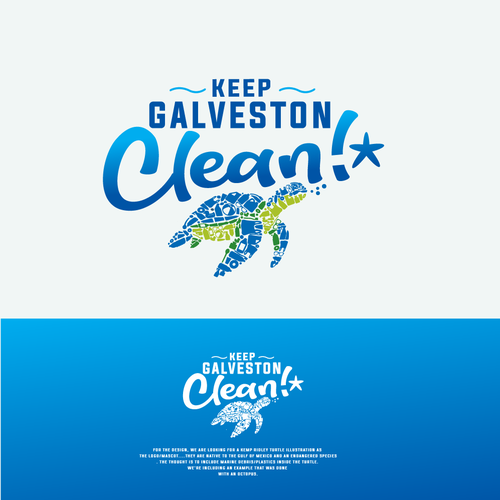 Calling all environmental lovers to help create a new litter campaign to keep beaches clean. Design by Sukach