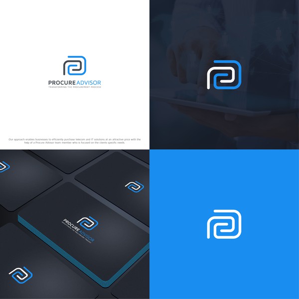 Diseño de hellodiga titulado "PROCURE ADVISOR"