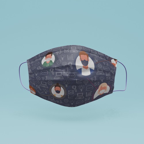 Design a signature mask that represents you as a designer [MULTIPLE WINNERS] Design by choudhary_b