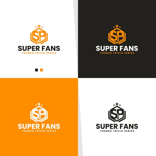 SUPER FANS Theme Trivia Series Logo Design by MotionPixelll™