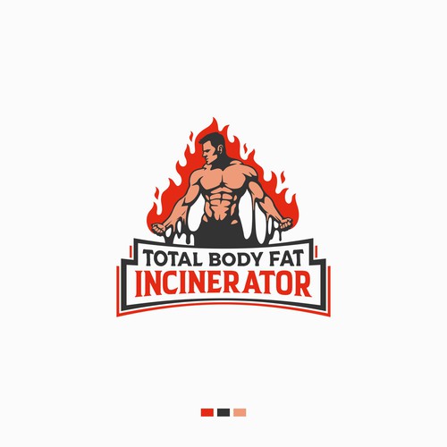 Design a custom logo to represent the state of Total Body Fat Incineration. Ontwerp door Konyil.Iwel