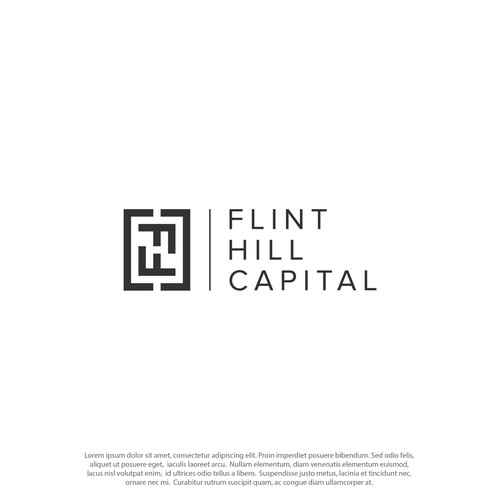 Logo Design: Flint Hill Capital/Flint Hill Real Estate