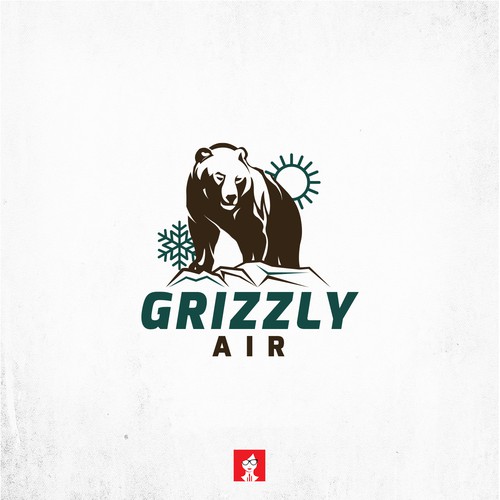 Combination Mark Logo For Hvac Company Design by Red Head Design