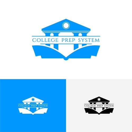 College preparation logo to appeal to parents, high school students, and school administrators. Diseño de naya89