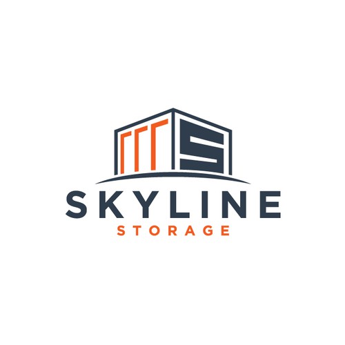 Eye Catching Logo for SKYLINE STORAGE Design by RheyDesign24