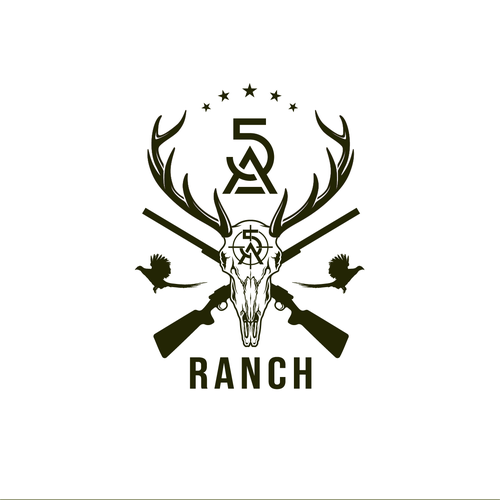 Design Family Ranch logo redesign por Rebelty Design