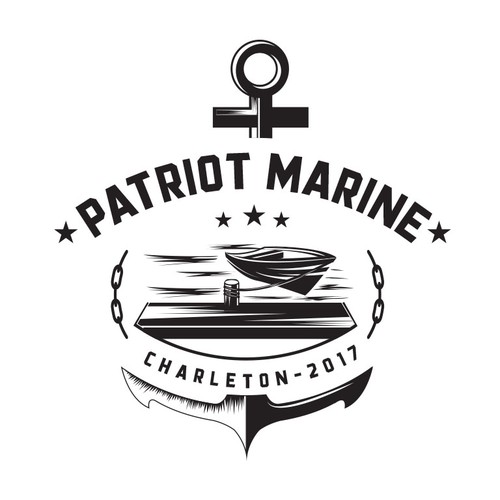 New marine repair company needs a modern classic logo. Design by Night Hawk