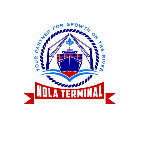 NOLA Terminal Logo Design by Faizio