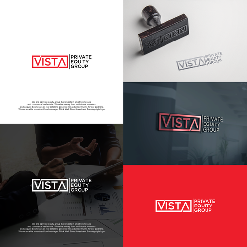 Vista Private Equity Group Logo Contest Design by Rakacong