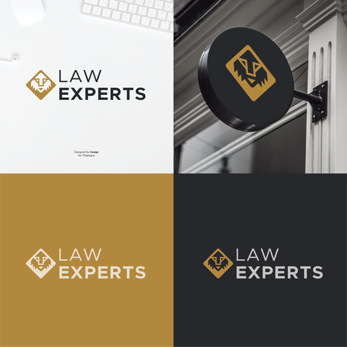 Law Experts Logo Design by casign