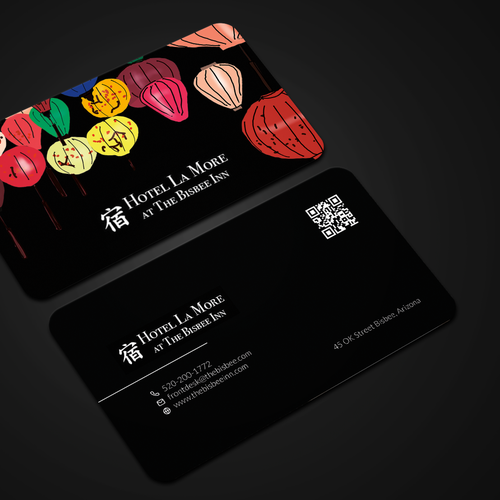 Business Card for Boutique Hotel Design réalisé par Fytch