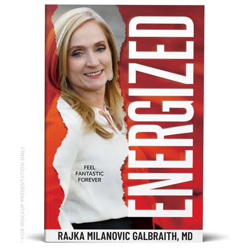 Design a New York Times Bestseller E-book and book cover for my book: Energized Design by ownline