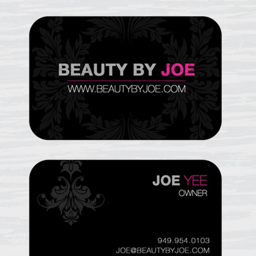 Create the next stationery for Beauty by Joe Design by double-take