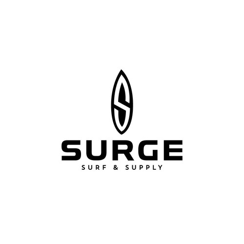 Designs Design Surf Clothing Brand Logo that catches the eye Logo