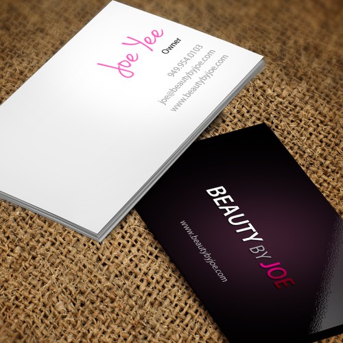 Create the next stationery for Beauty by Joe デザイン by conceptu