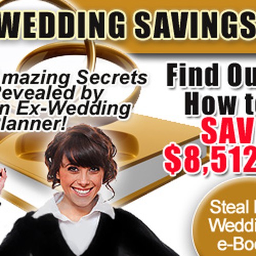 Steal My Wedding needs a new banner ad デザイン by Isabels Designs