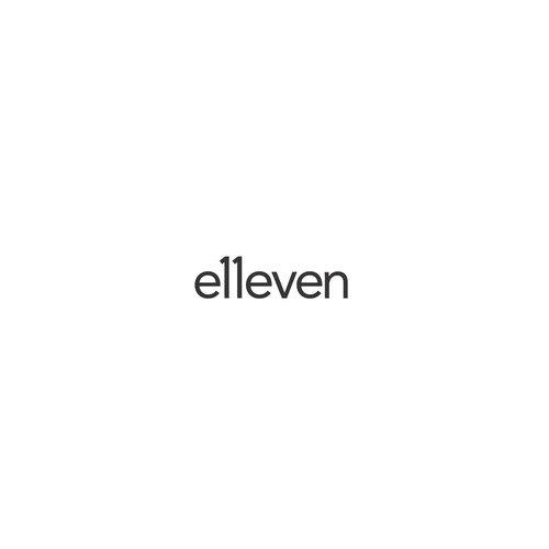 I need a solid nice eyecatching logo for Eleven11 Design by -thinker-