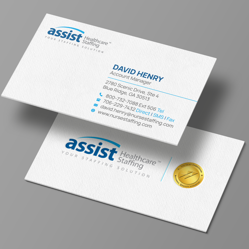 Business Card Design Design by boniamin