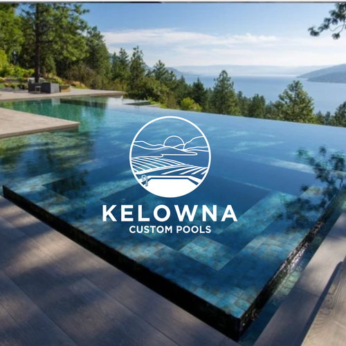 Designs Kelowna Custom Pools Logo design contest