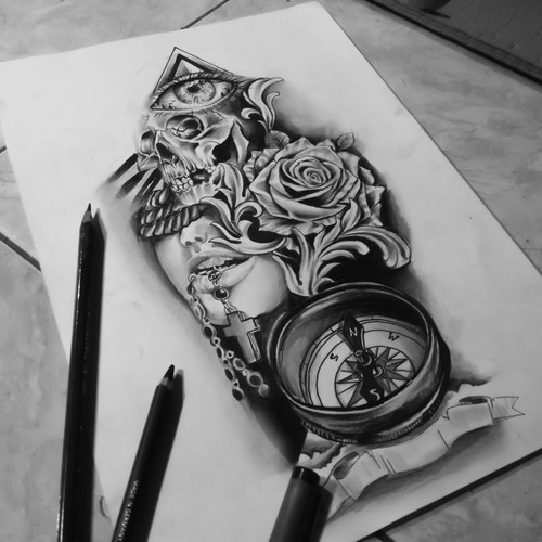 Full sleeve tattoo design (needed within 3-4 days), Tattoo contest