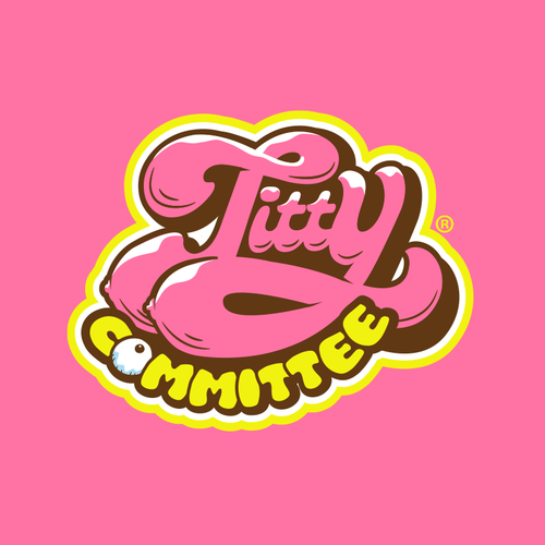 Logo with vintage  pop aesthetic Design by @elcontrolx