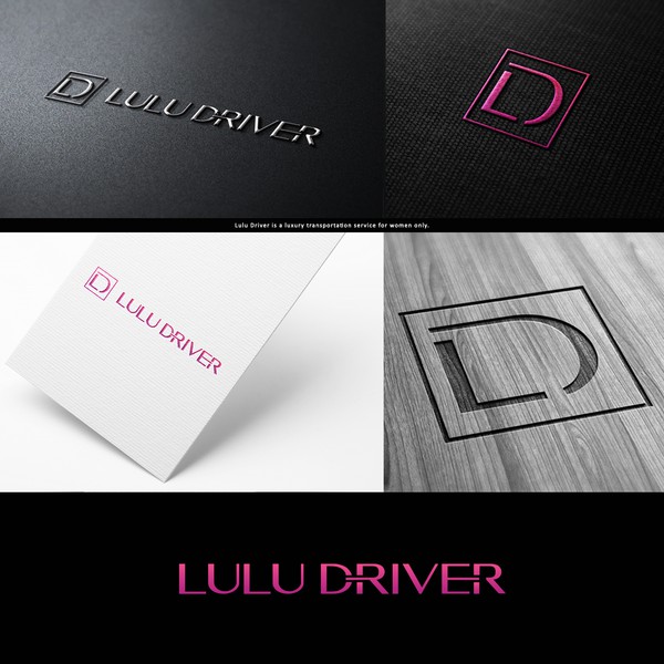 Design by SanjaD titled "Logo design for luxury transportation service for women only."
