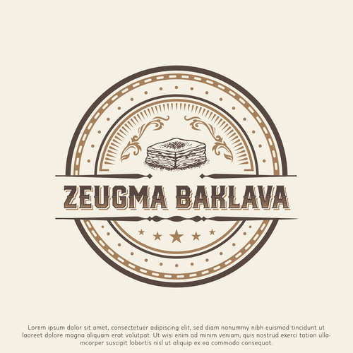 Diseño de High quality Turkish baklava shops in Bosnia and Herzegovina de Kris1923